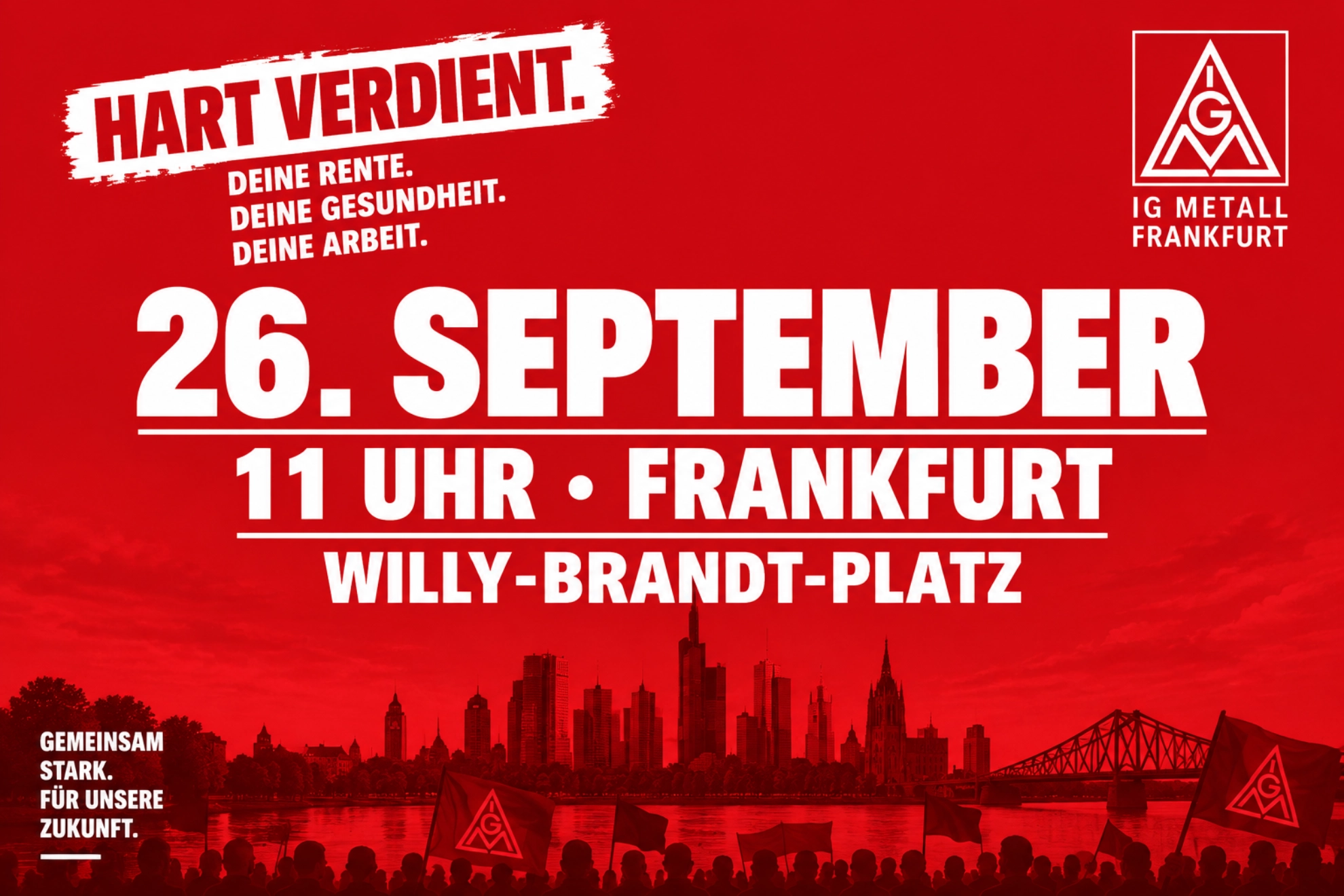 26.09.2026 Frankfurt am Main