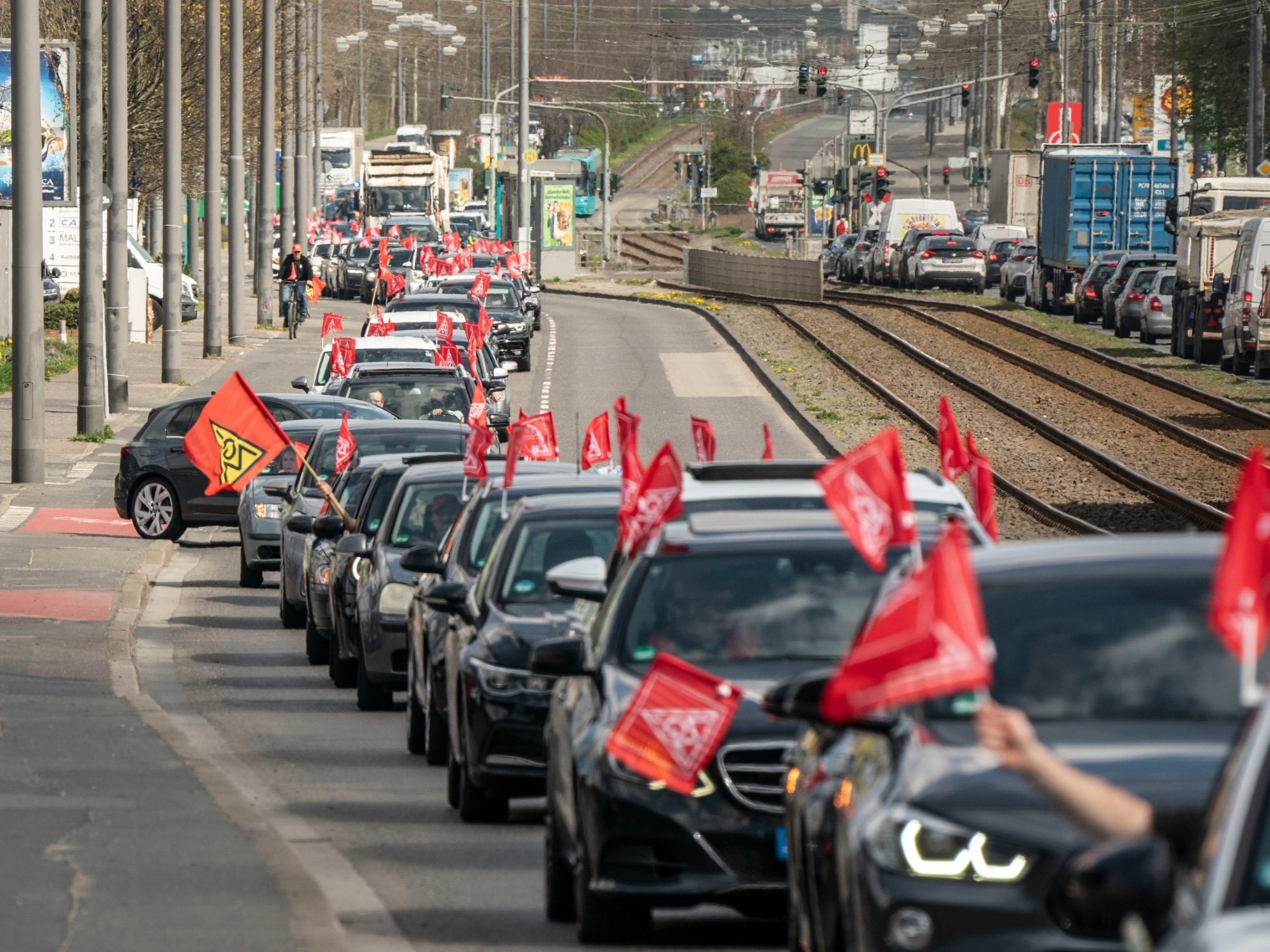 Kfz-Warnstreik