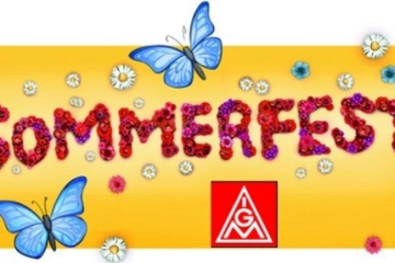 Sommerfest der IG Metall Frankfurt